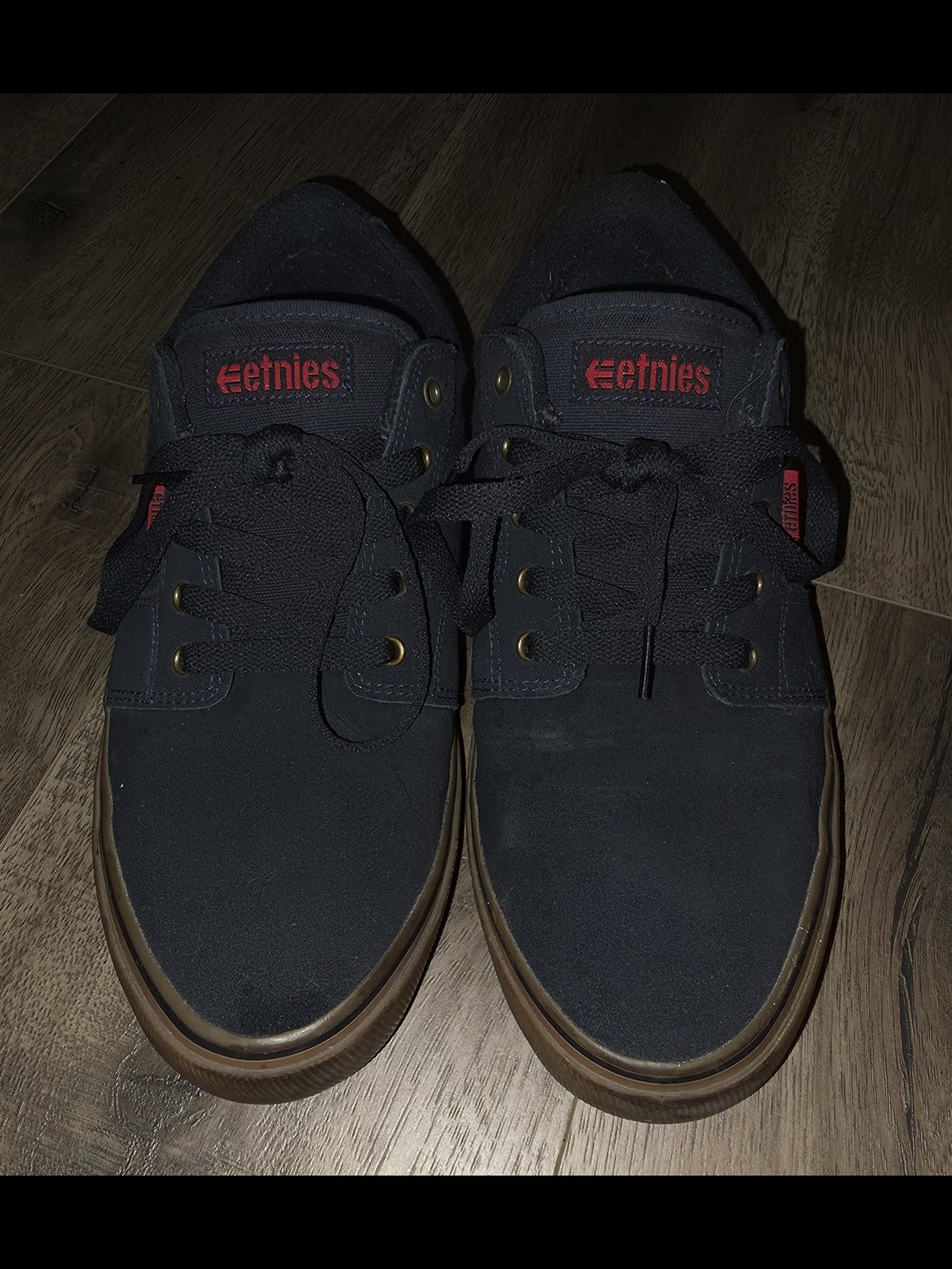 ETNIES BARGE LS NAVY/GUM/GOLD Men's